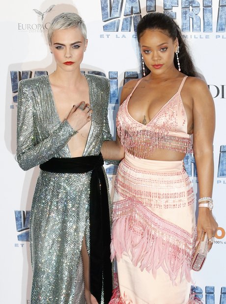 Cara Delevingne and Rihanna