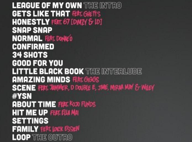 Chip Tracklist