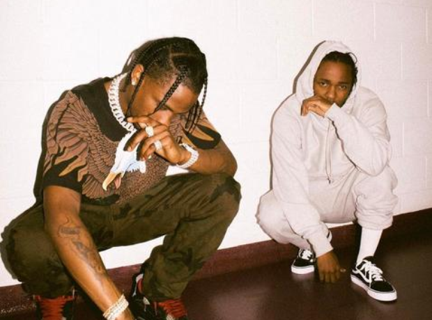 Kendrick Lamar and Travis Scott