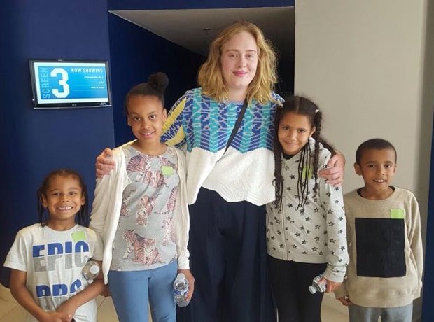 Adele and the children of the Grenfell Tower disas
