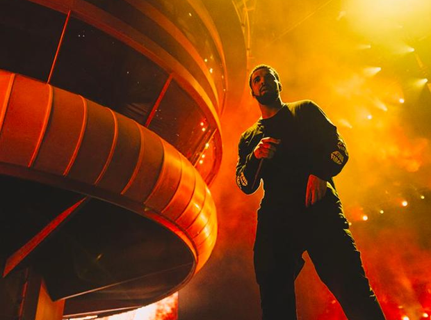 Drake performing at OVO Fest 2017