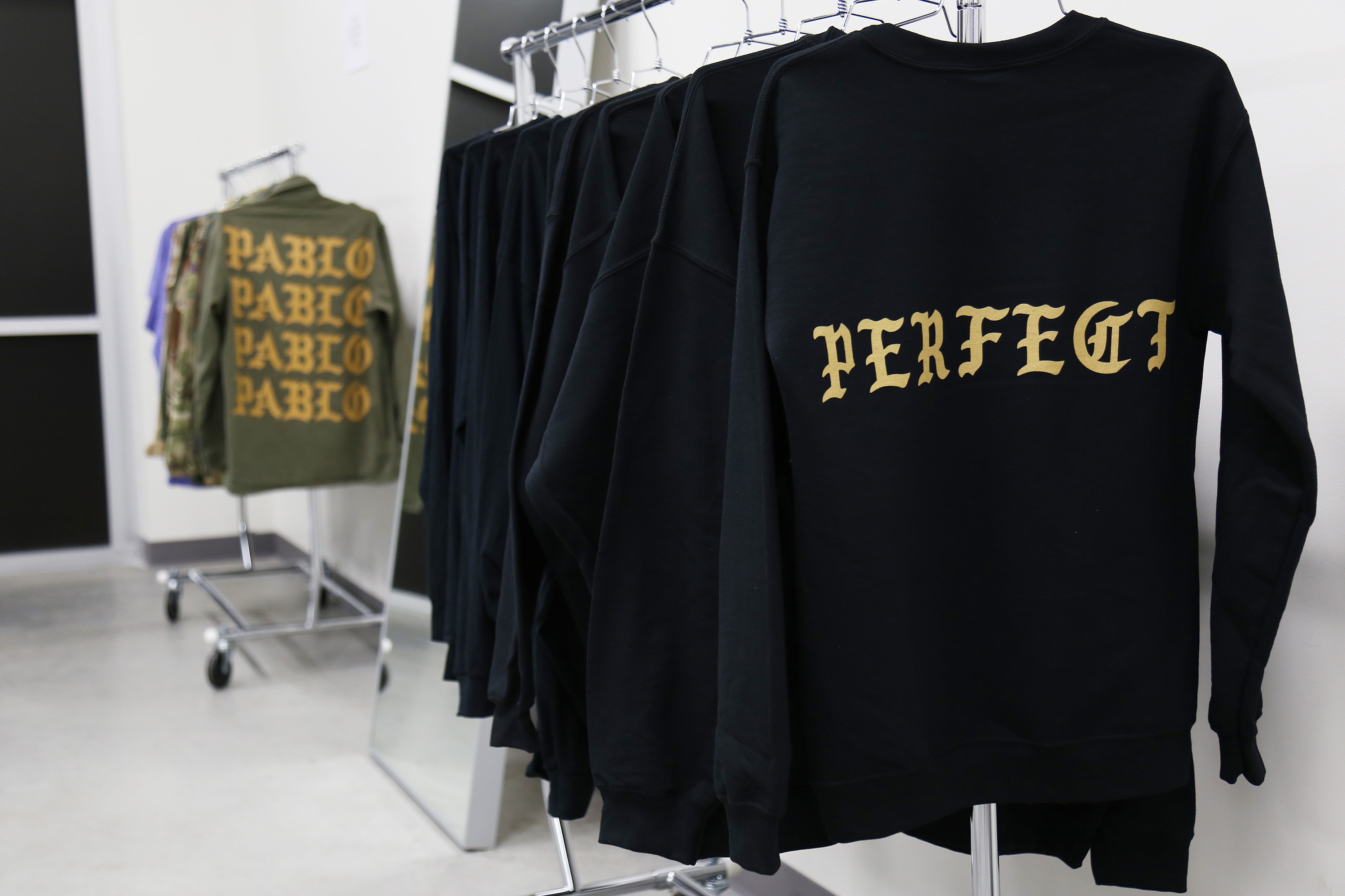 Kanye West 'Life Of Pablo' tour merchandise