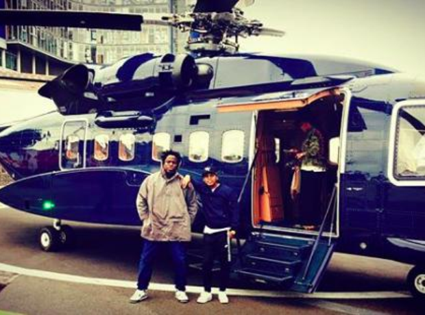 Jay Z's helicopter