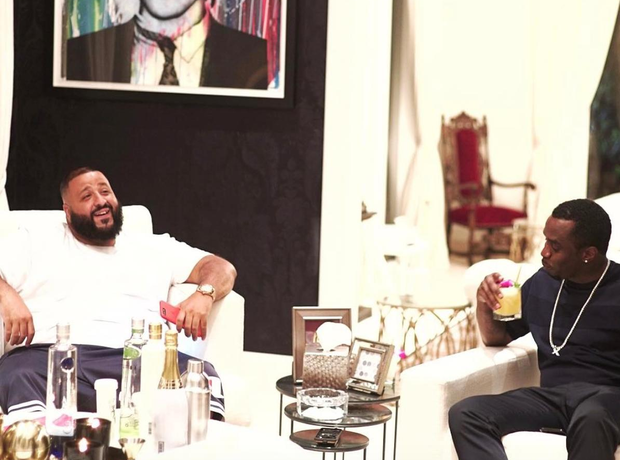DJ Khaled and P Diddy