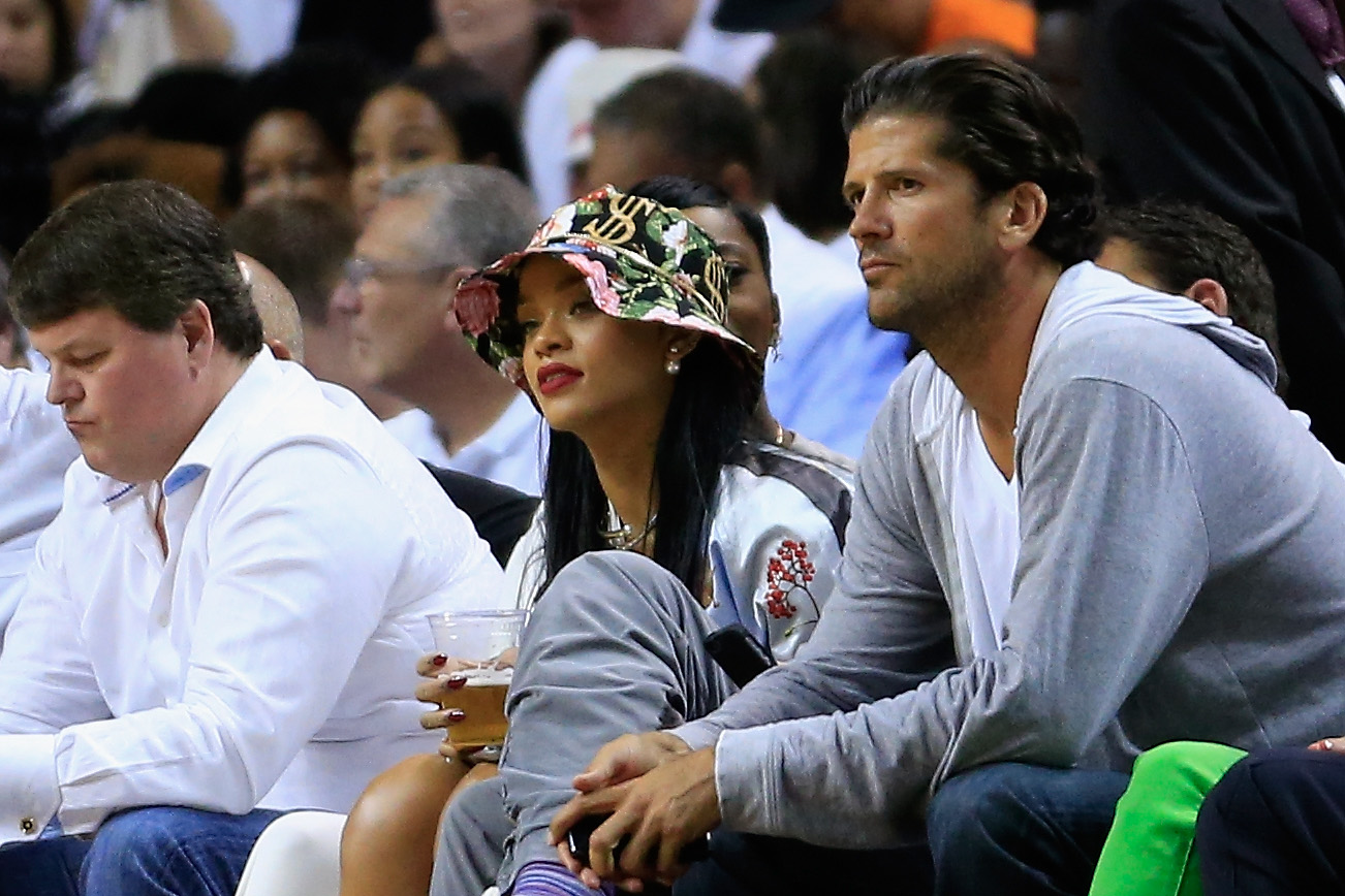Rihanna Courtside Expressions