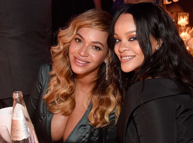 Beyonce and Rihanna 
