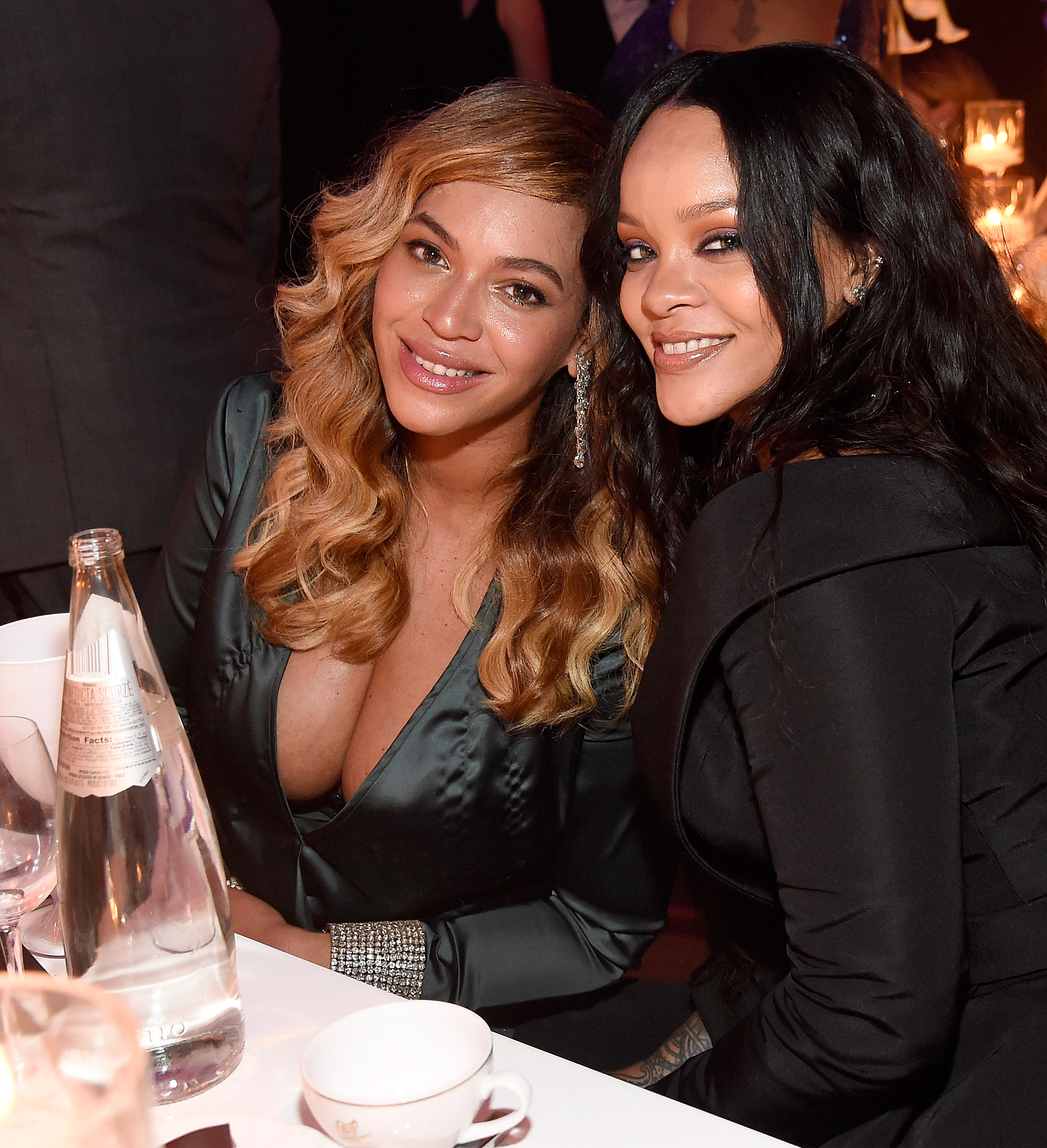 Beyonce and Rihanna 