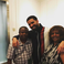 Image 10: Drake pictured alongside The Weeknd's parents.
