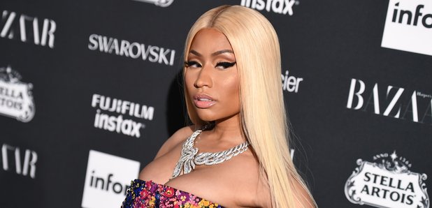 Nicki Minaj attends Harper's BAZAAR event