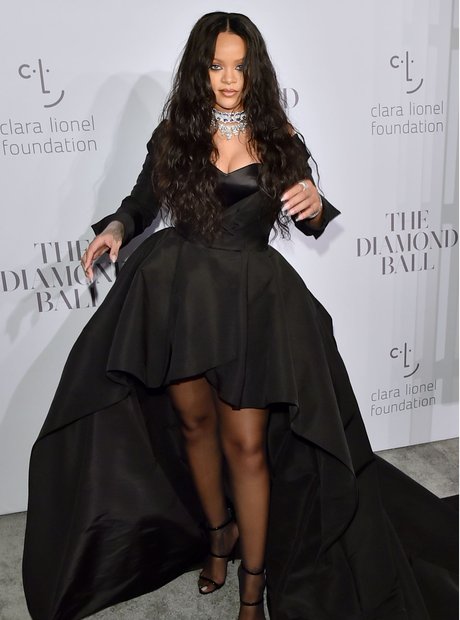 Rihanna at her annual Diamond Ball 