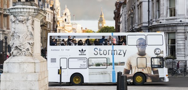 Stormzy shuts down London on double decker bus