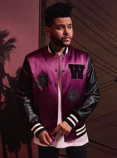 The Weeknd debuts his new H&M collection.