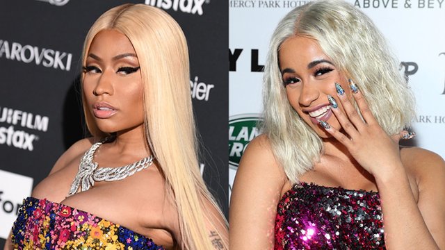 Nicki Minaj and Cardi B