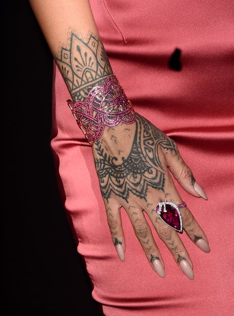 Hand rihanna tattoos