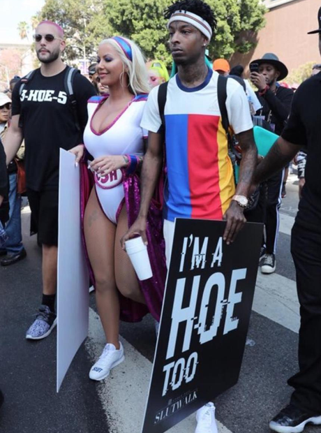 Amber Rose Announces Third Annual SlutWalk With NSFW Bottomless Photo