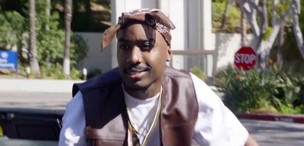 Tupac in 'Unsolved'