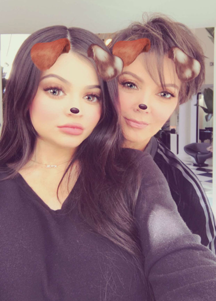 Kylie Jenner and Kris Jenner