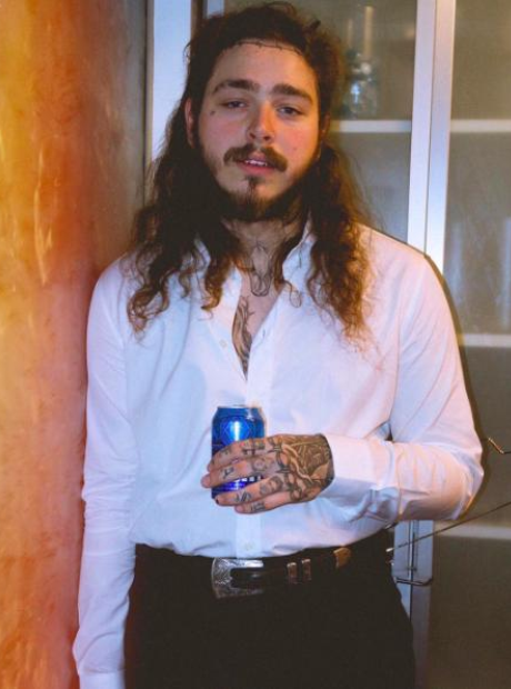 Post Malone in a shirt