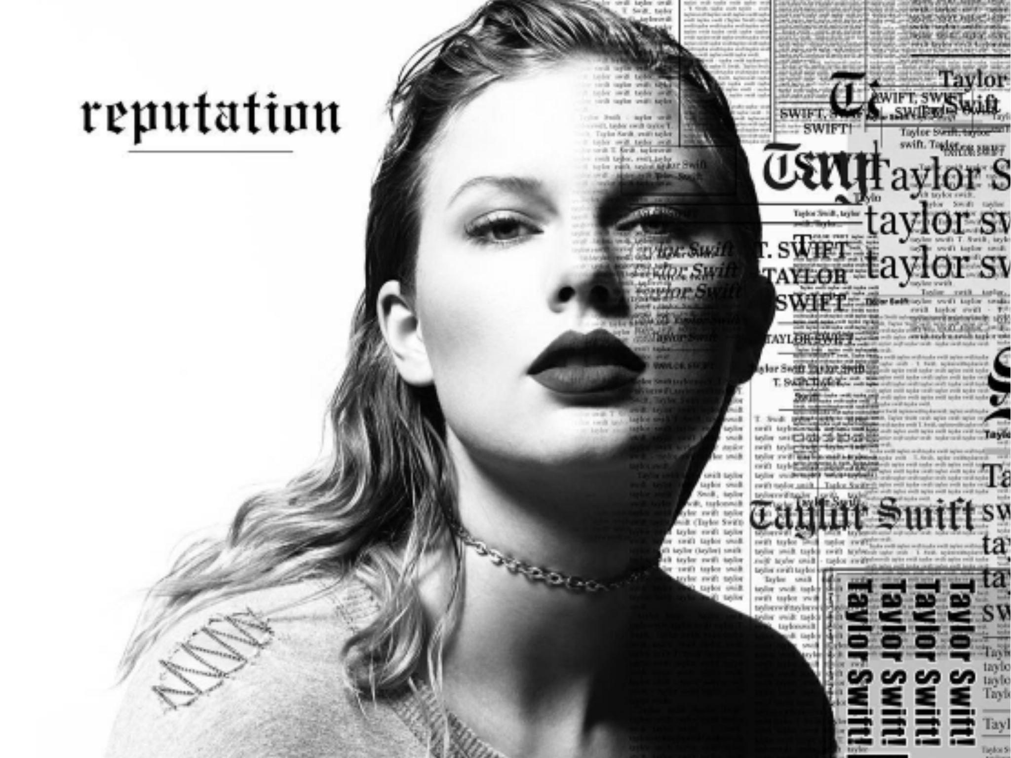 Taylor Swift Reputation Album Artwork