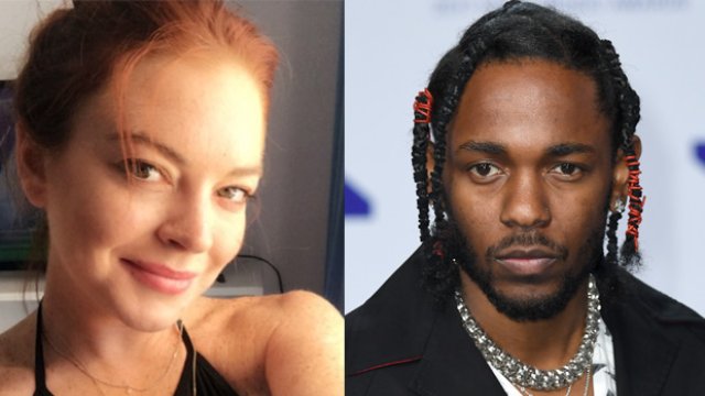 Lindsay Lohan Kendrick Lamar