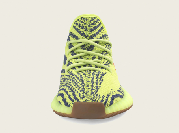 frozen yellow yeezys