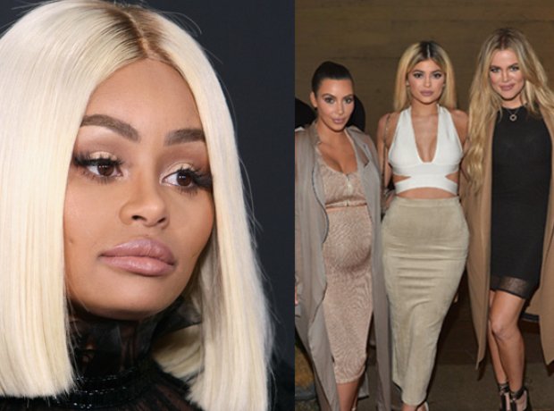 Blac Chyna and the Kardashian sisters