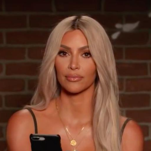 Kim Kardashian reads mean Kanye West tweet