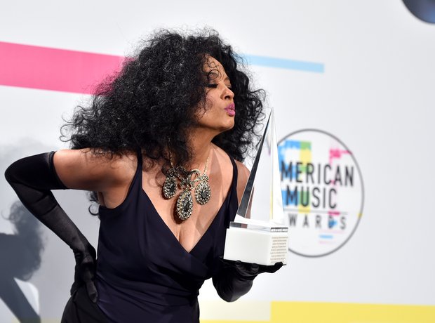 Diana Ross at the AMAs 2017