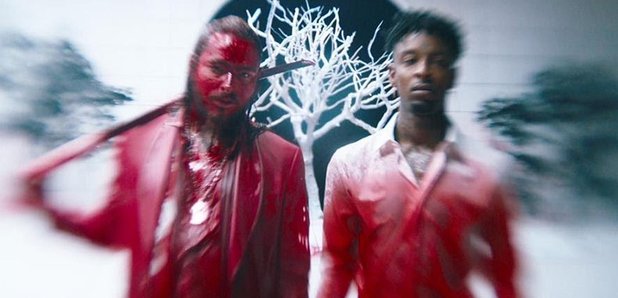 Post Malone & 21 Savage 'rockstar' video