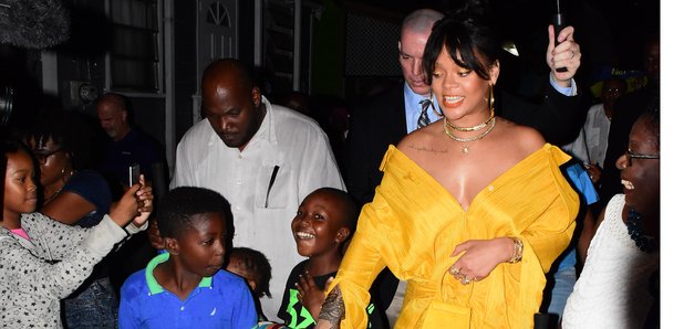 Rihanna in Barbados