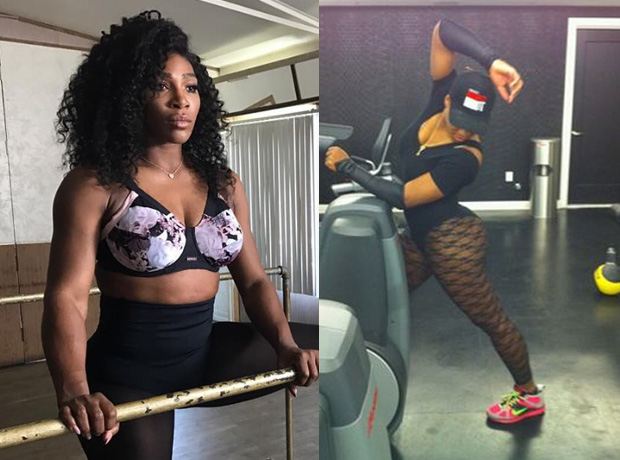 Serena Williams fitness