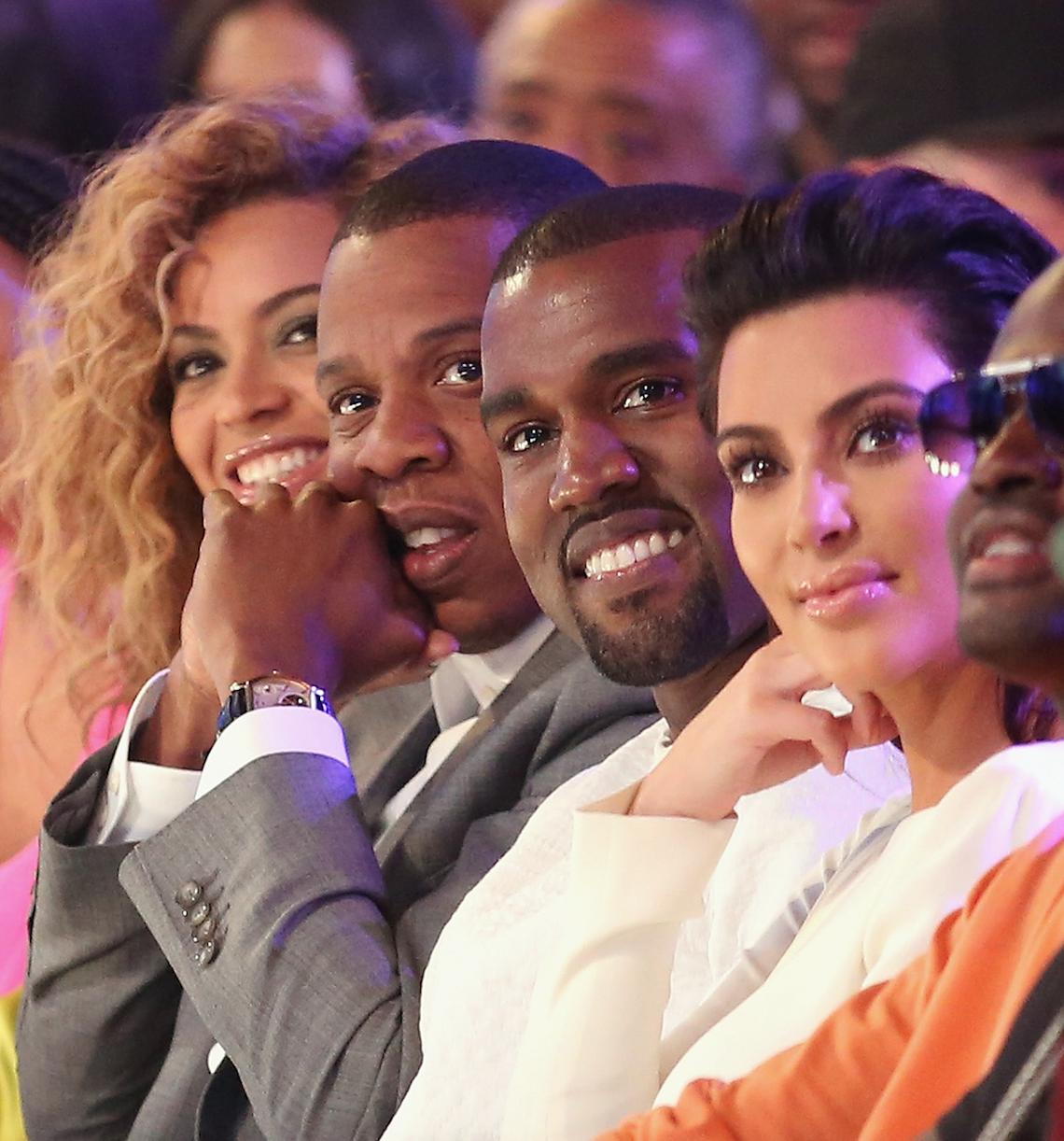 Kanye West Kim Kardashian JAY-Z Beyonce