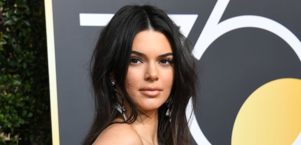 Kendall Jenner at the Golden Globes 2018