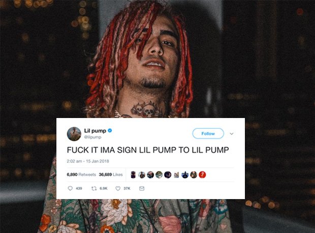 Lil Pump Record Label 2018