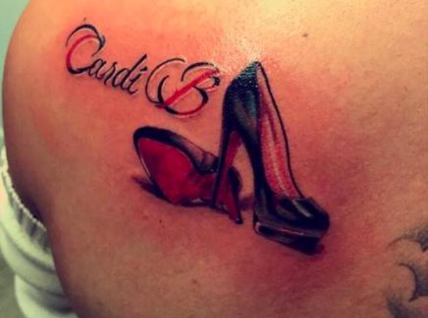 Cardi B tattoo