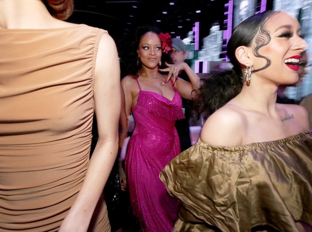 Rihanna at The Grammy Awards 2018
