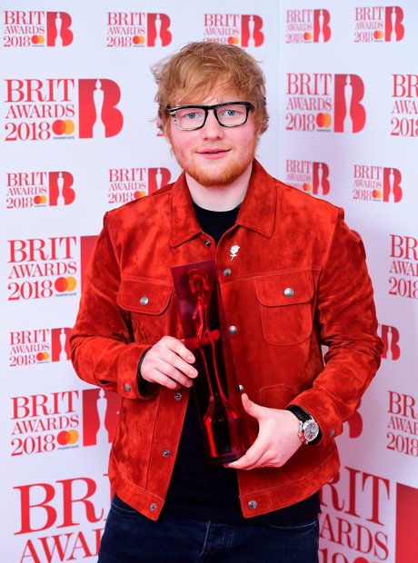 Ed Sheeran BRIT Awards 2018 