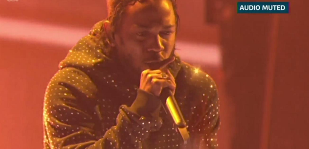 Kendrick Lamar BRITS performance