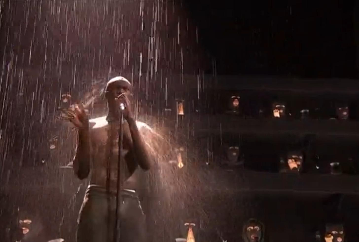 Stormzy BRITs Performance