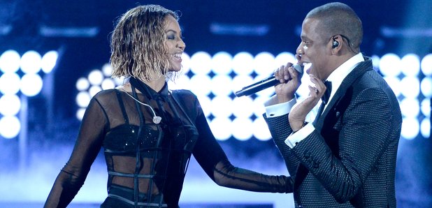 Beyonce JAY-Z Performing On Stage