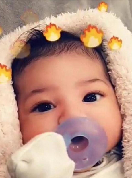 Kylie Jenner Gave The Clearest Look Yet At Her Baby Stormi Webster 6 Capital Xtra kylie jenner gave the clearest look yet
