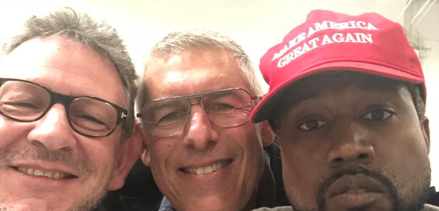 Kanye West Trump Hat