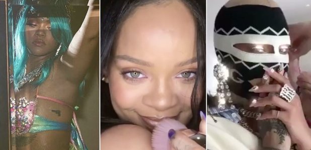 Rihanna on Instagram Stories