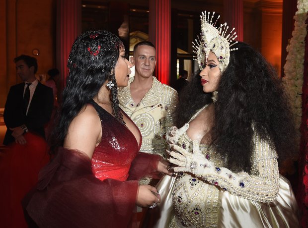 Nicki Minaj Cardi B Met Gala