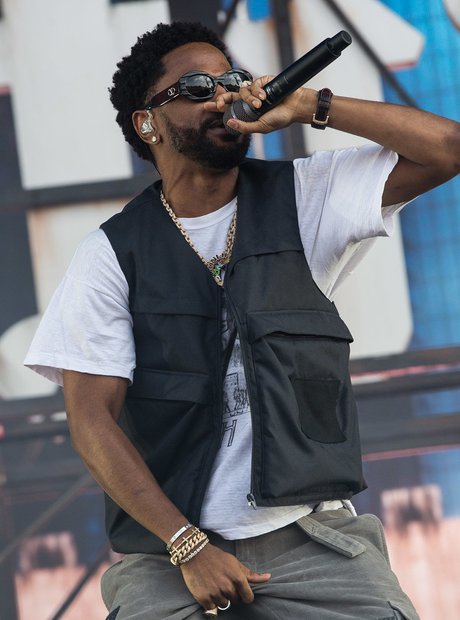 Big Sean performs at Wireless Festival