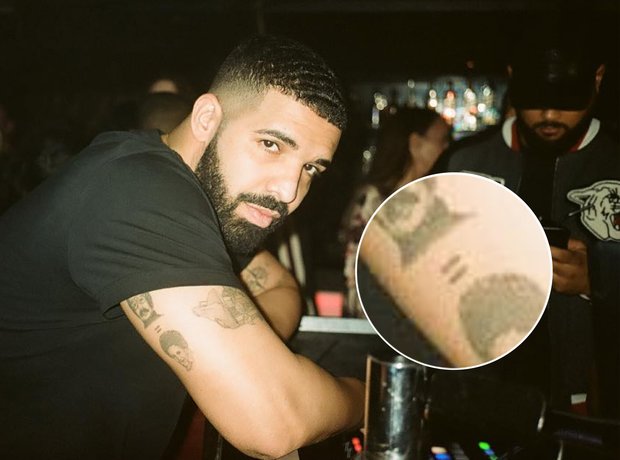 Drake '11' tattoo