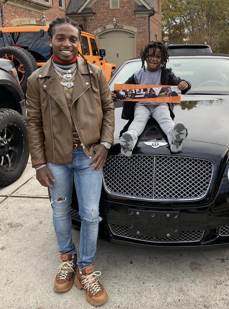 Jacquees on Thanksgiving 2018