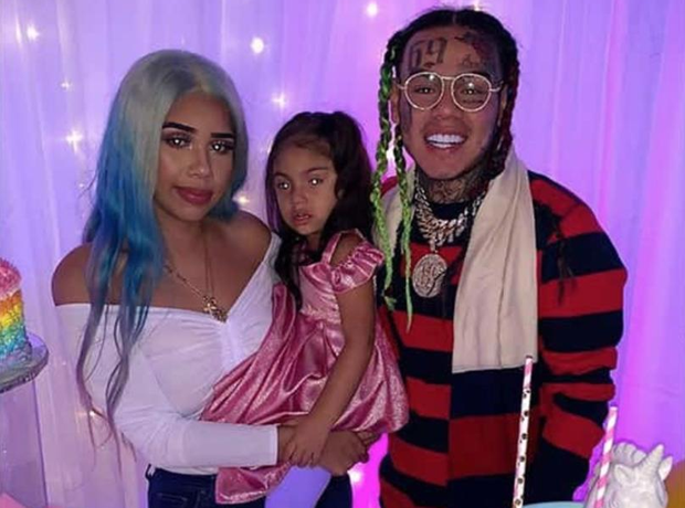 Tekashi 6ix9ine, his baby mama and child