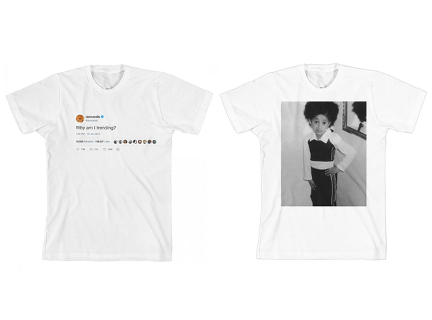 Cardi B merch