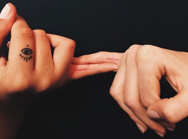 Kylie Jenner and Jordyn Woods matching tattoos
